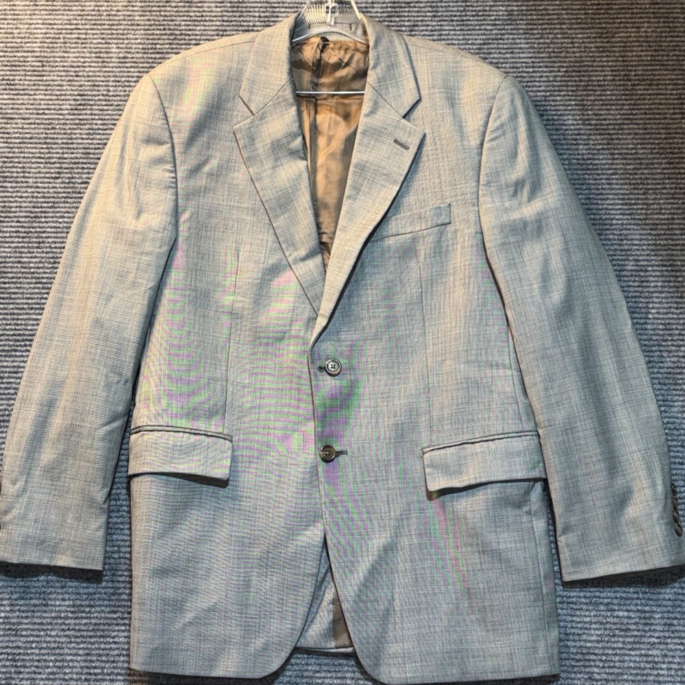 Ralph Lauren Woolmark Pure Wool Suit Jacket Made In Canada Jacket 40R